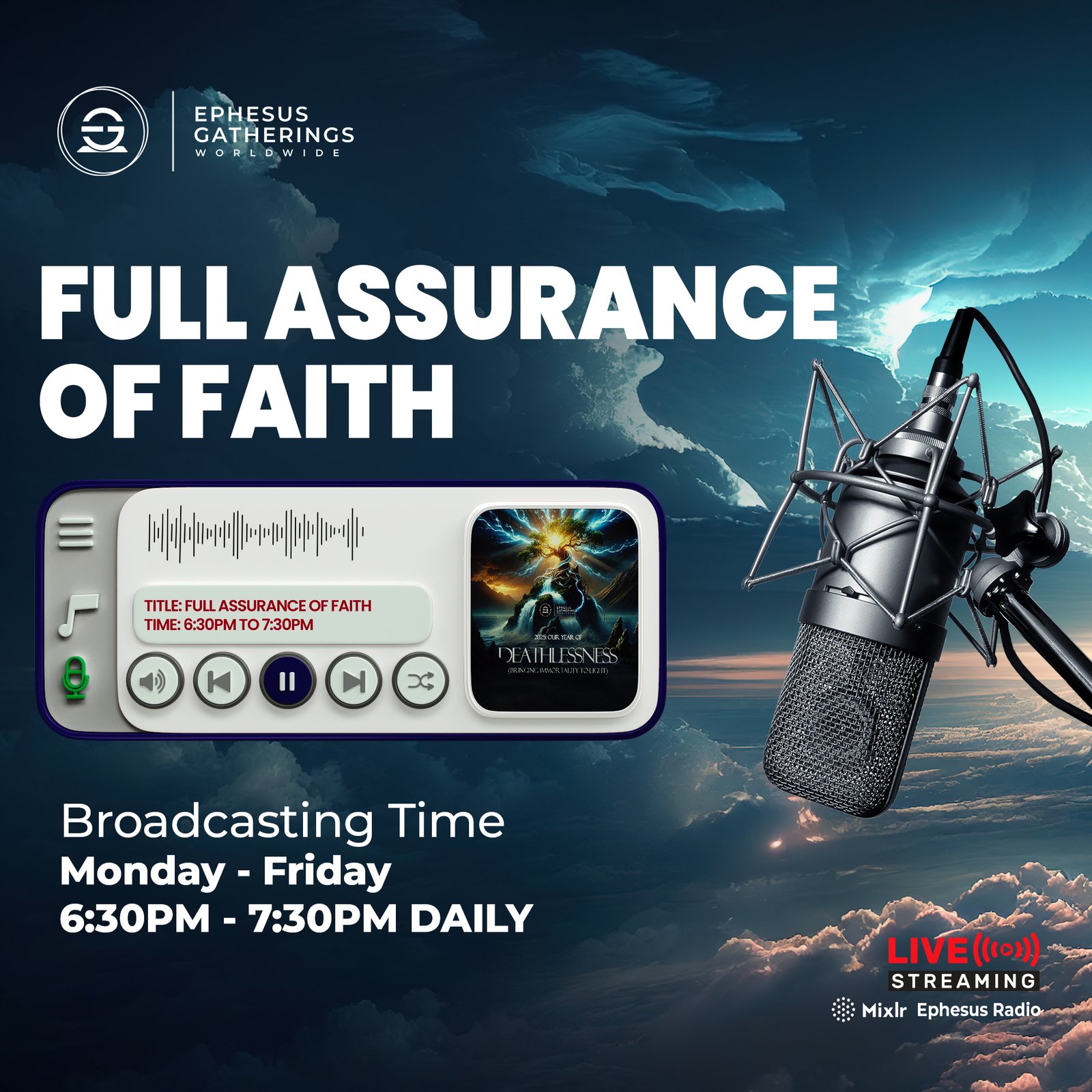 FULL ASSURANCE OF FAITH